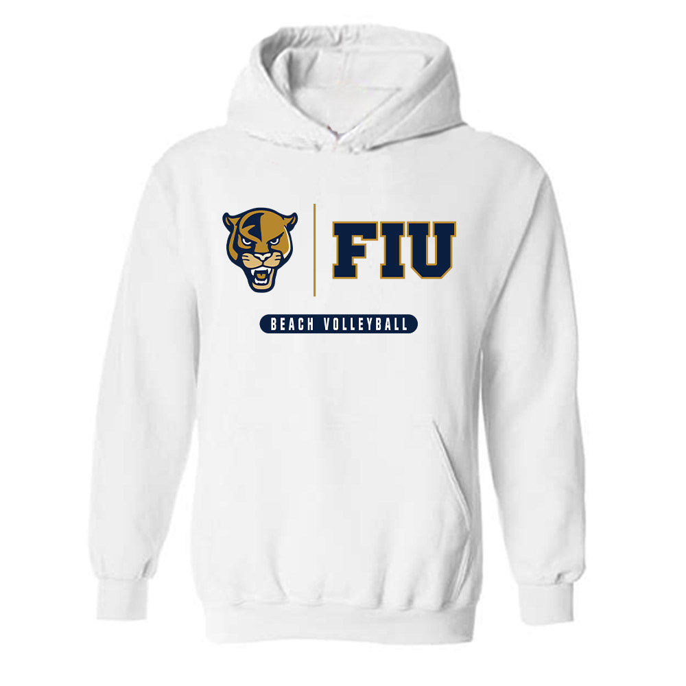 FIU - NCAA Beach Volleyball : Hailey Prodan - Classic Shersey Hooded Sweatshirt-0