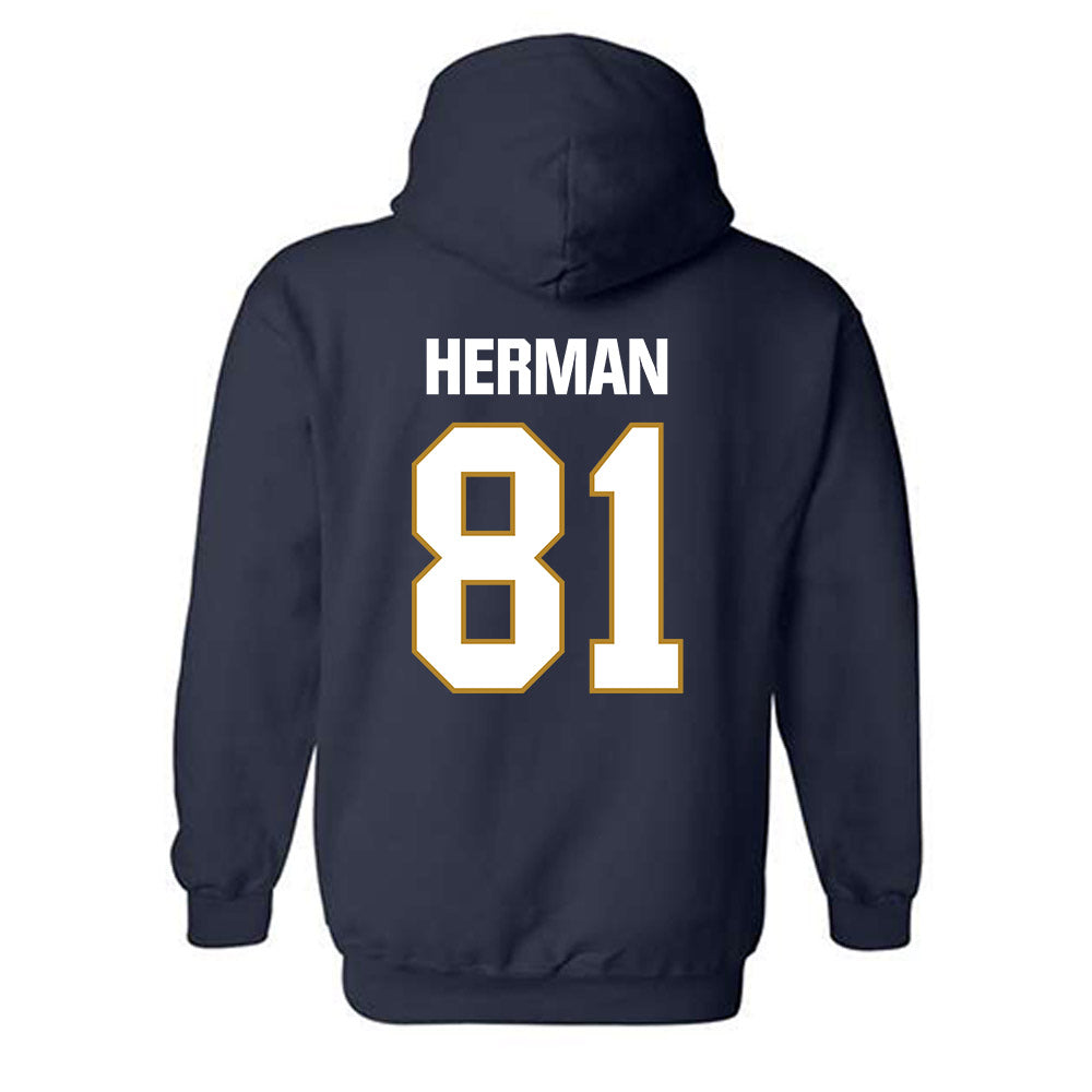 FIU - NCAA Football : Dylan Herman - Hooded Sweatshirt-3