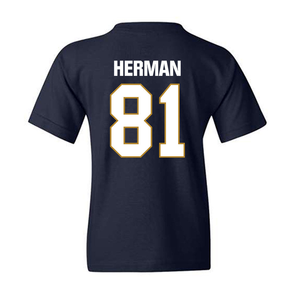 FIU - NCAA Football : Dylan Herman - Youth T-Shirt-2