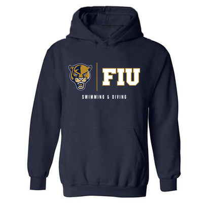 FIU - NCAA Women's Swimming & Diving : Stella Warborn - Hooded Sweatshirt-1