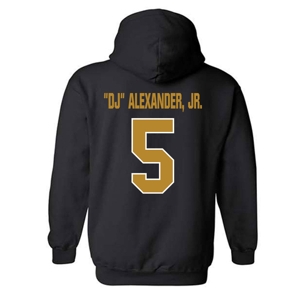 FIU - NCAA Football : Delancy "DJ" Alexander, Jr. - Classic Shersey Hooded Sweatshirt-1
