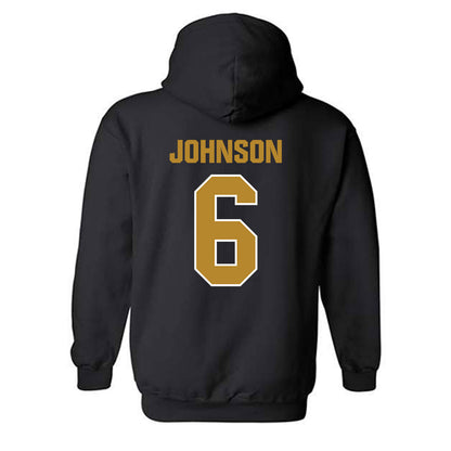 FIU - NCAA Football : Lawrence Johnson - Classic Shersey Hooded Sweatshirt-1