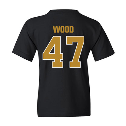 FIU - NCAA Football : Justin Wood - Classic Shersey Youth T-Shirt-1