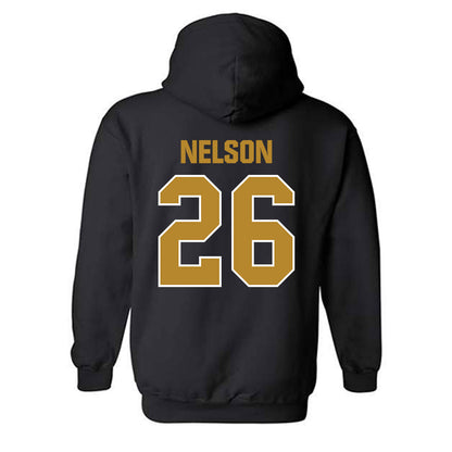 FIU - NCAA Football : Eric Nelson - Classic Shersey Hooded Sweatshirt-1