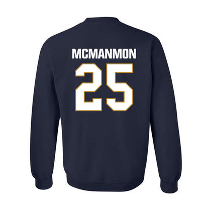FIU - NCAA Baseball : Quin Mcmanmon - Crewneck Sweatshirt-1