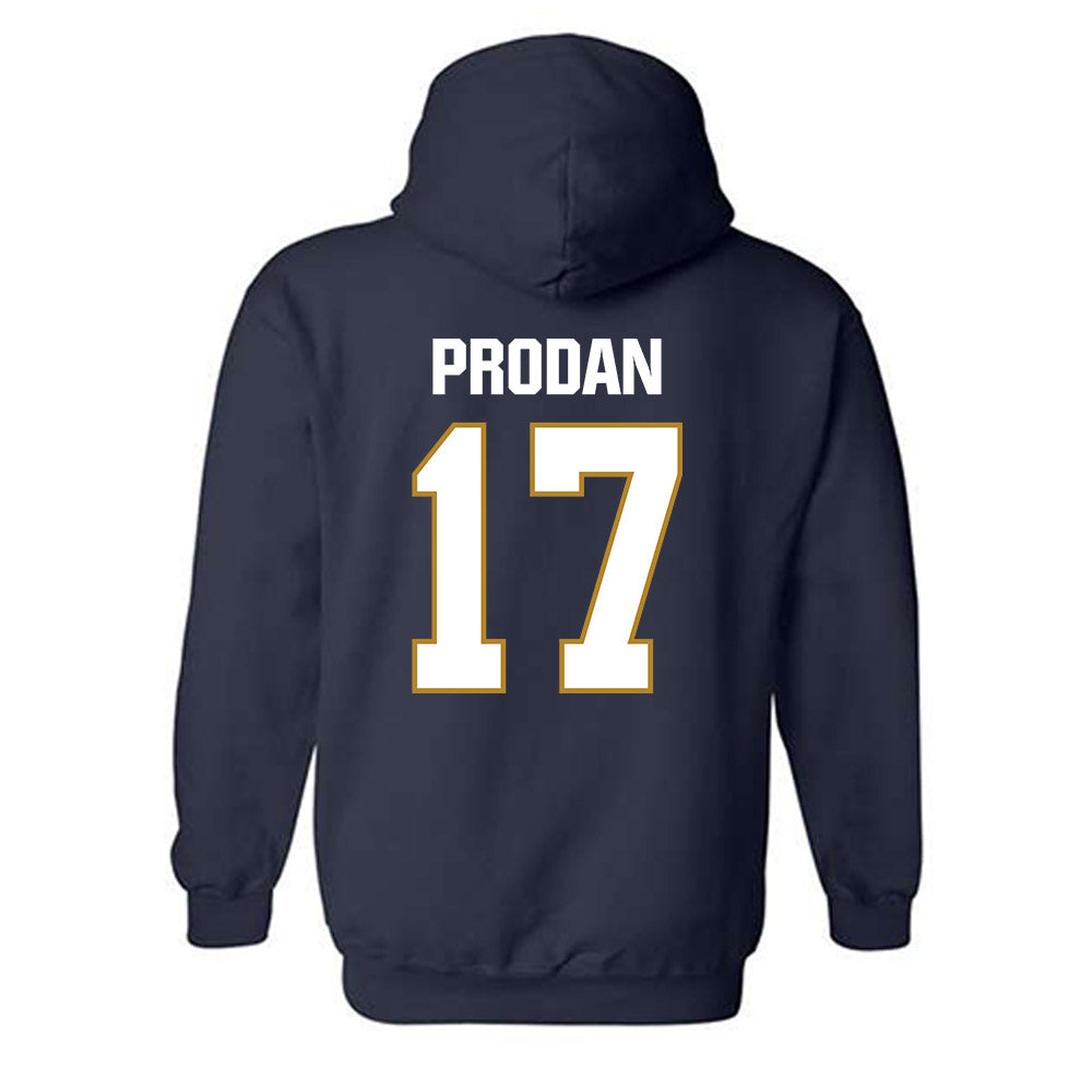 FIU - NCAA Beach Volleyball : Hailey Prodan - Hooded Sweatshirt-1