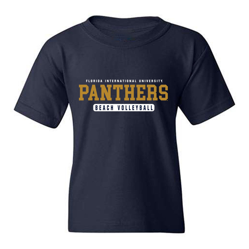 FIU - NCAA Beach Volleyball : Nicole Robison - Youth T-Shirt-0