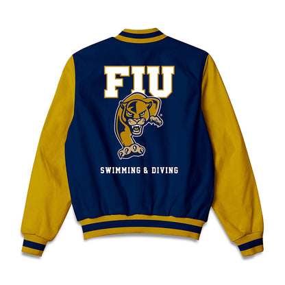 FIU - NCAA Women's Swimming & Diving : Sianna Savarda - Bomber Jacket-1