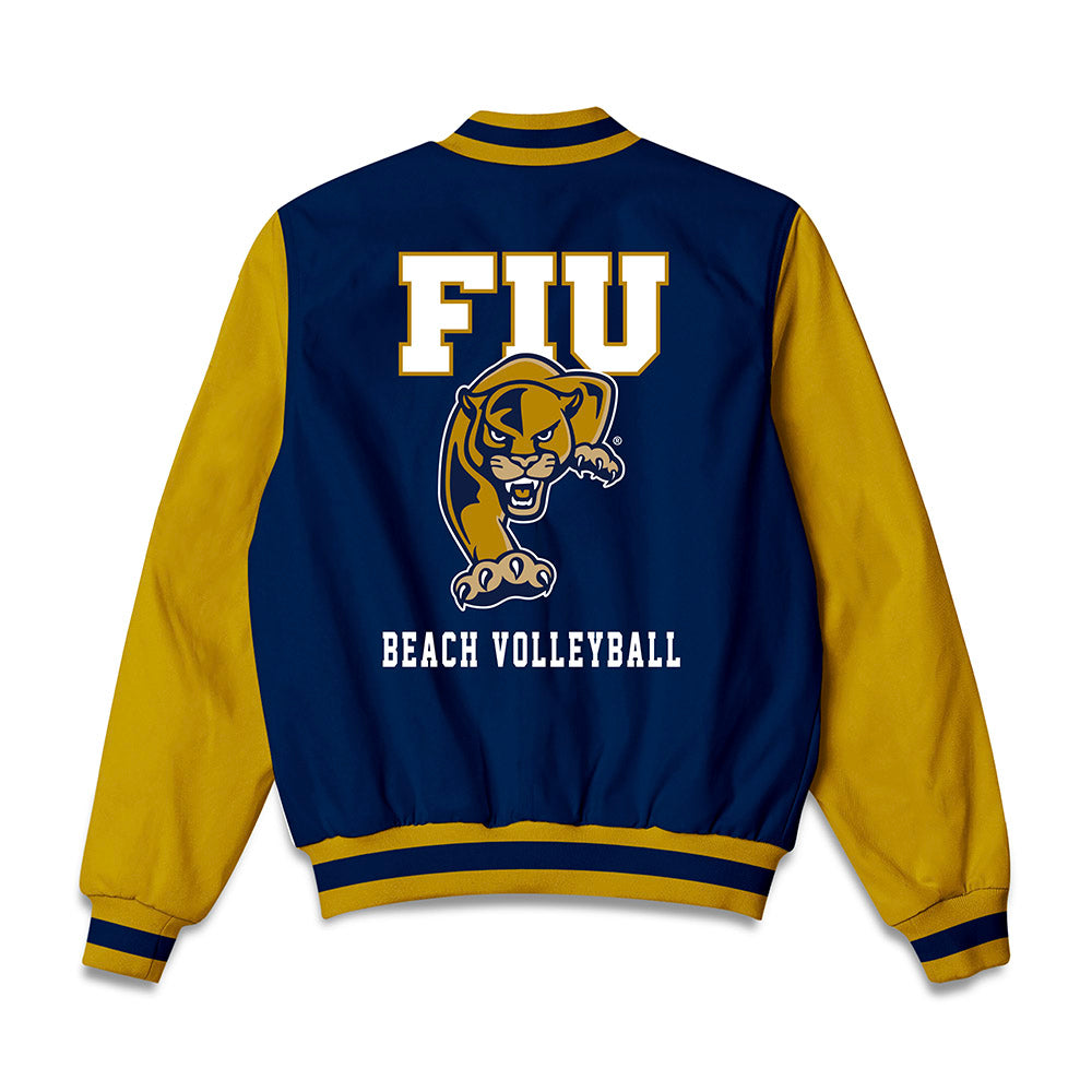 FIU - NCAA Beach Volleyball : Marta Vildere - Bomber Jacket-1