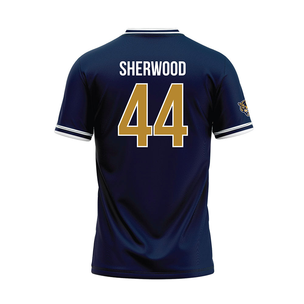 FIU - NCAA Baseball : Clayton Sherwood - Blue Baseball Jersey-1