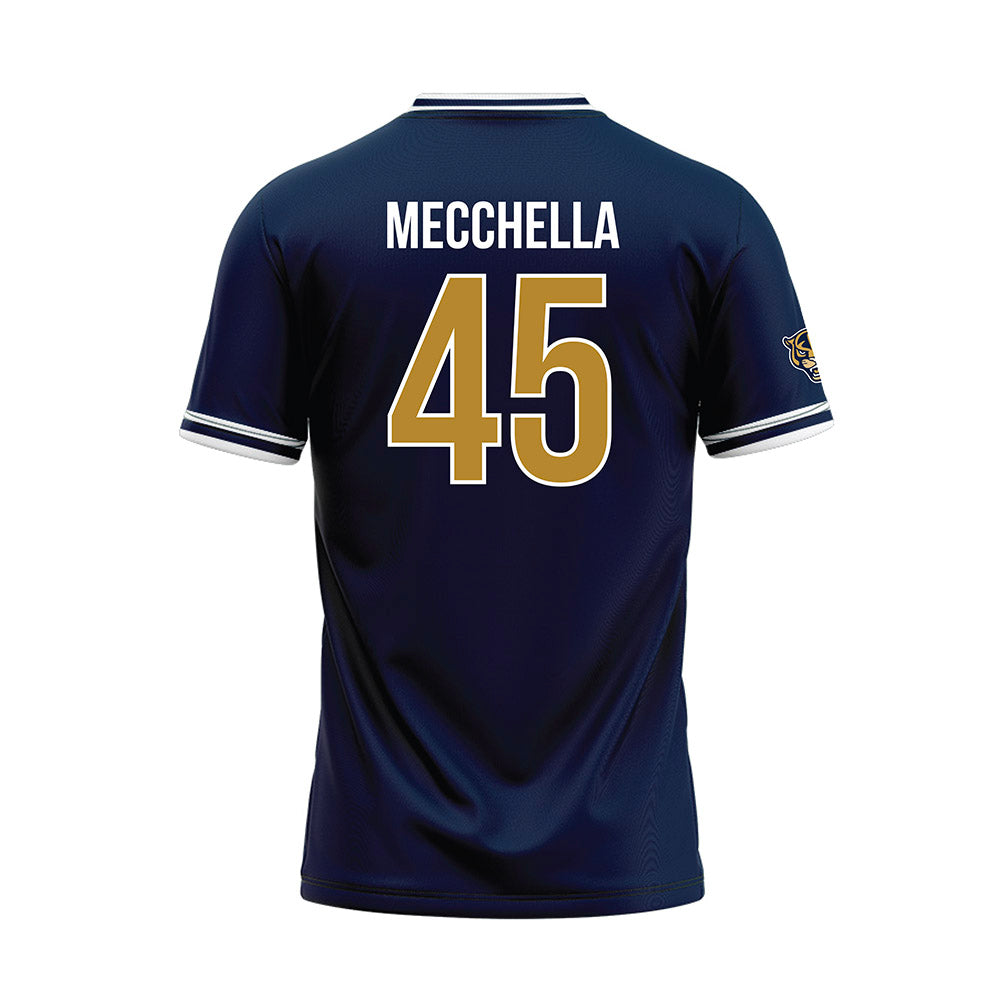 FIU - NCAA Baseball : Tyler Mecchella - Blue Baseball Jersey-1