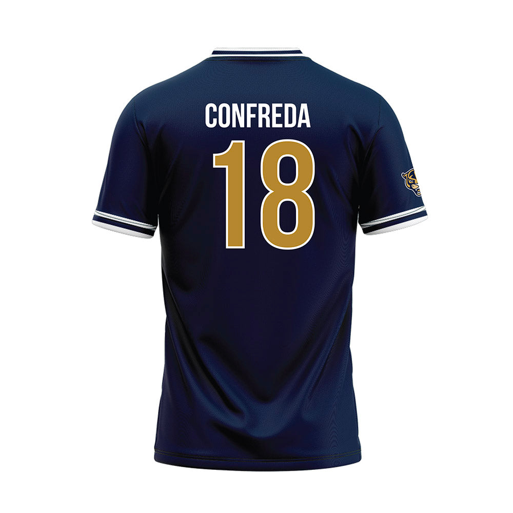 FIU - NCAA Baseball : Brennan Confreda - Blue Baseball Jersey-1