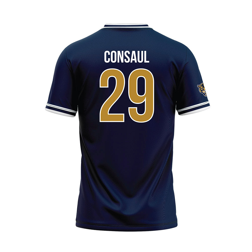FIU - NCAA Baseball : Braden Consaul - Blue Baseball Jersey-1