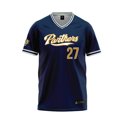 FIU - NCAA Baseball : Jordan Vargas - Blue Baseball Jersey-0
