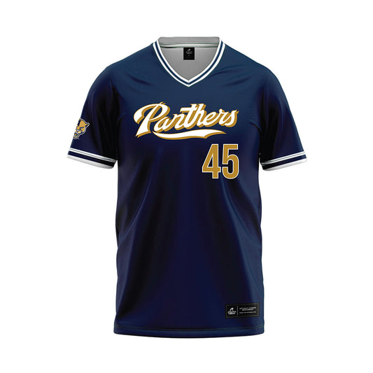 FIU - NCAA Baseball : Tyler Mecchella - Blue Baseball Jersey-0
