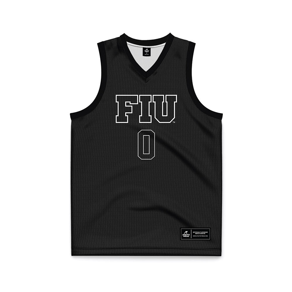 FIU - NCAA Men's Basketball : Mikey Kelvin II - Basketball Jersey-0