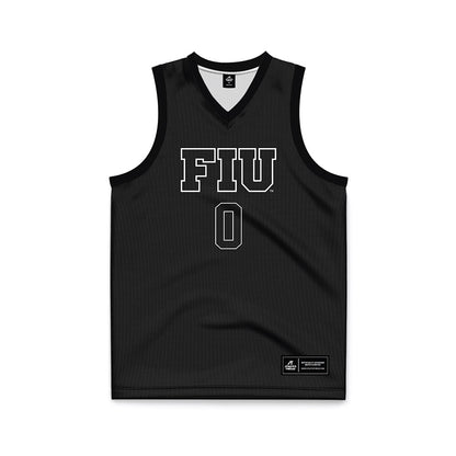 FIU - NCAA Men's Basketball : Mikey Kelvin II - Basketball Jersey-0