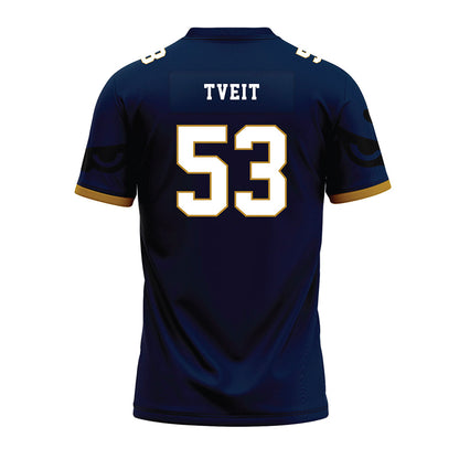 FIU - NCAA Football : Nathan Tveit - Premium Football Jersey-1