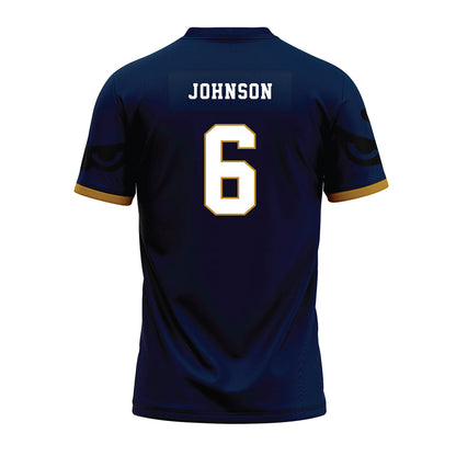 FIU - NCAA Football : Lawrence Johnson - Premium Football Jersey-1