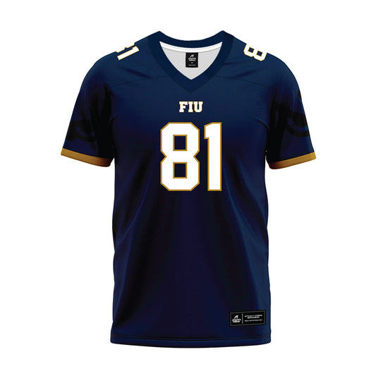 FIU - NCAA Football : Dylan Herman - Premium Football Jersey-0