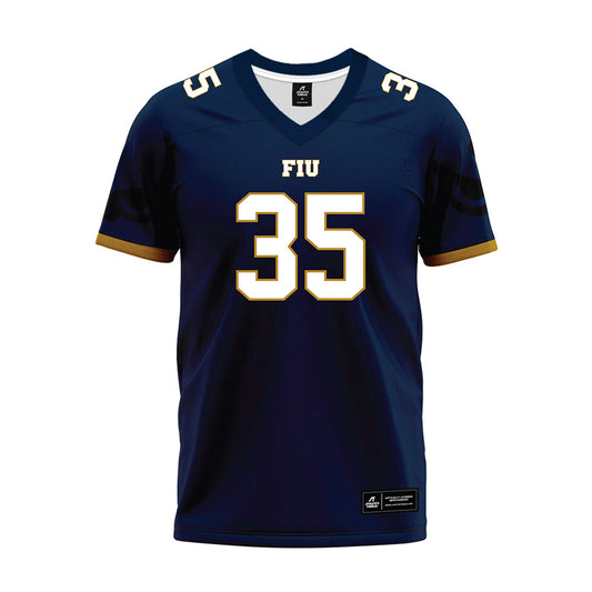 FIU - NCAA Football : Jahmani Chin-Suer - Premium Football Jersey-0