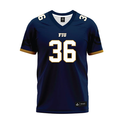 FIU - NCAA Football : Justin Compere - Premium Football Jersey-0