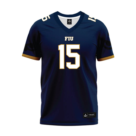 FIU - NCAA Football : Donovan Giles - Premium Football Jersey-0