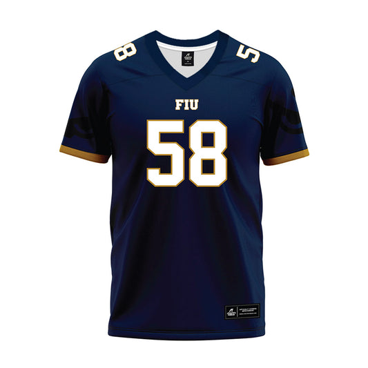 FIU - NCAA Football : Oscar Colon - Premium Football Jersey-0