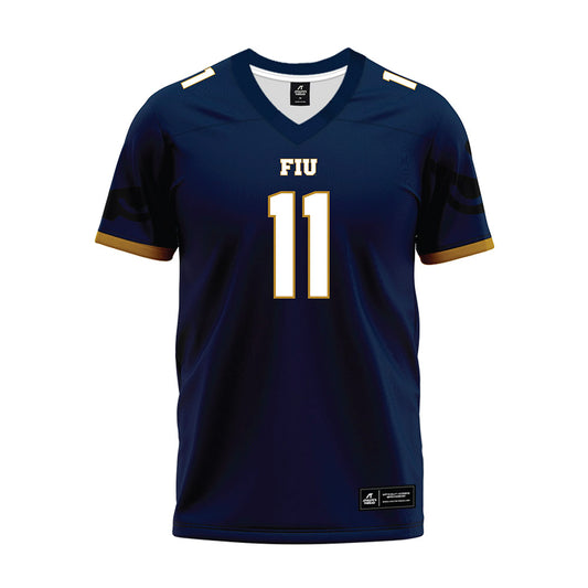 FIU - NCAA Football : Percy Courtney - Premium Football Jersey-0