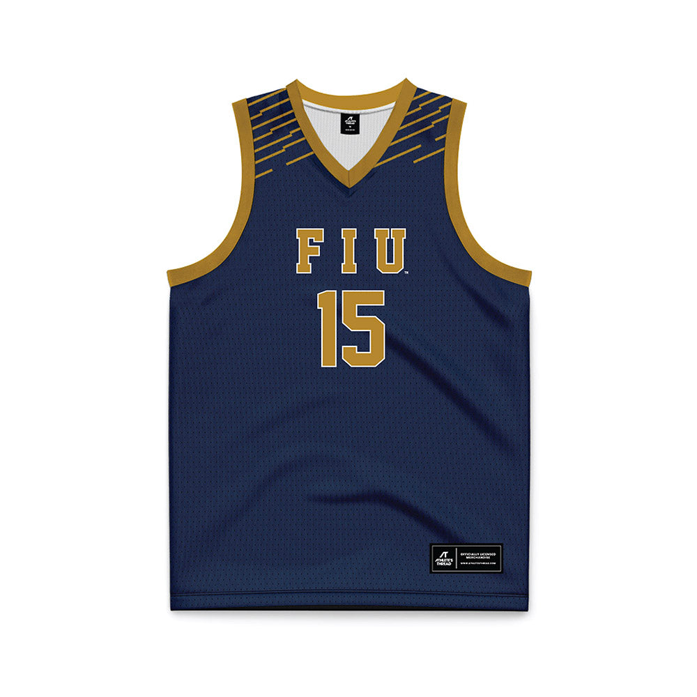 FIU - NCAA Women's Basketball : Fantasia James - Basketball Jersey-0
