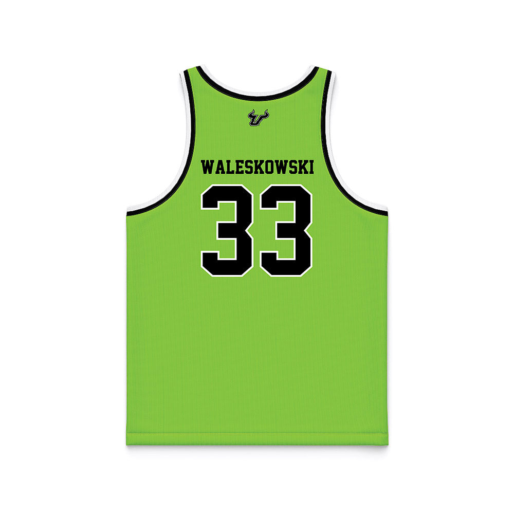 USF - NCAA Men's Basketball : Donovan Waleskowski - Basketball Jersey-1