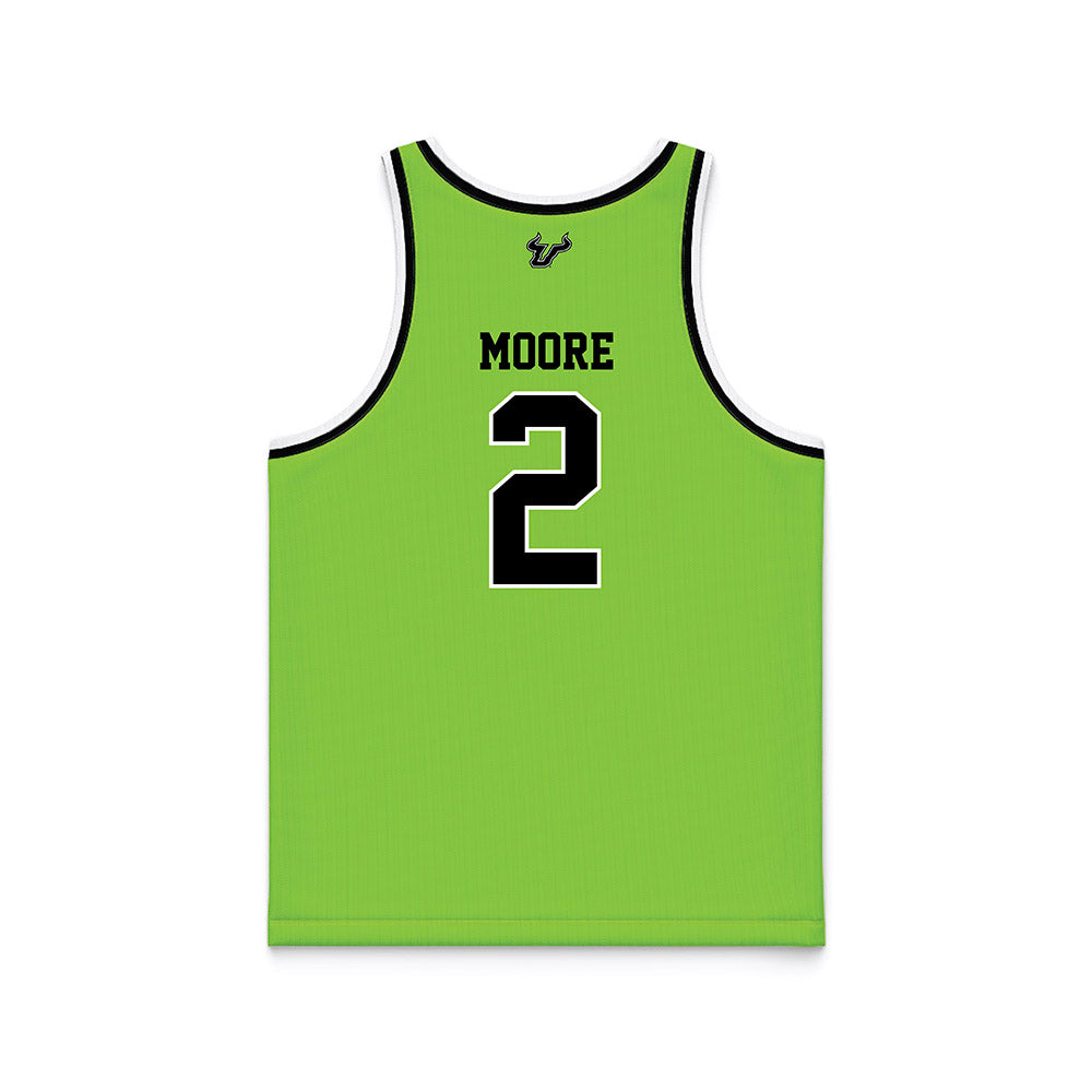 USF - NCAA Men's Basketball : Darren Moore - Basketball Jersey-1