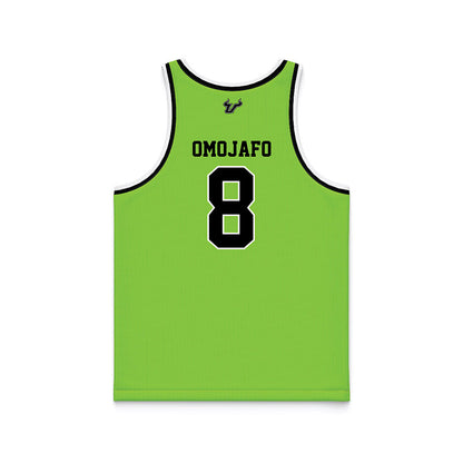 USF - NCAA Men's Basketball : Josh Omojafo - Basketball Jersey-1