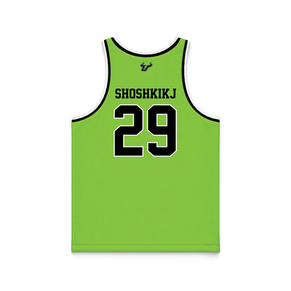 USF - NCAA Men's Basketball : Andrej Shoshkikj - Basketball Jersey-1