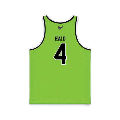 USF - NCAA Men's Basketball : Devin Haid - Basketball Jersey-1