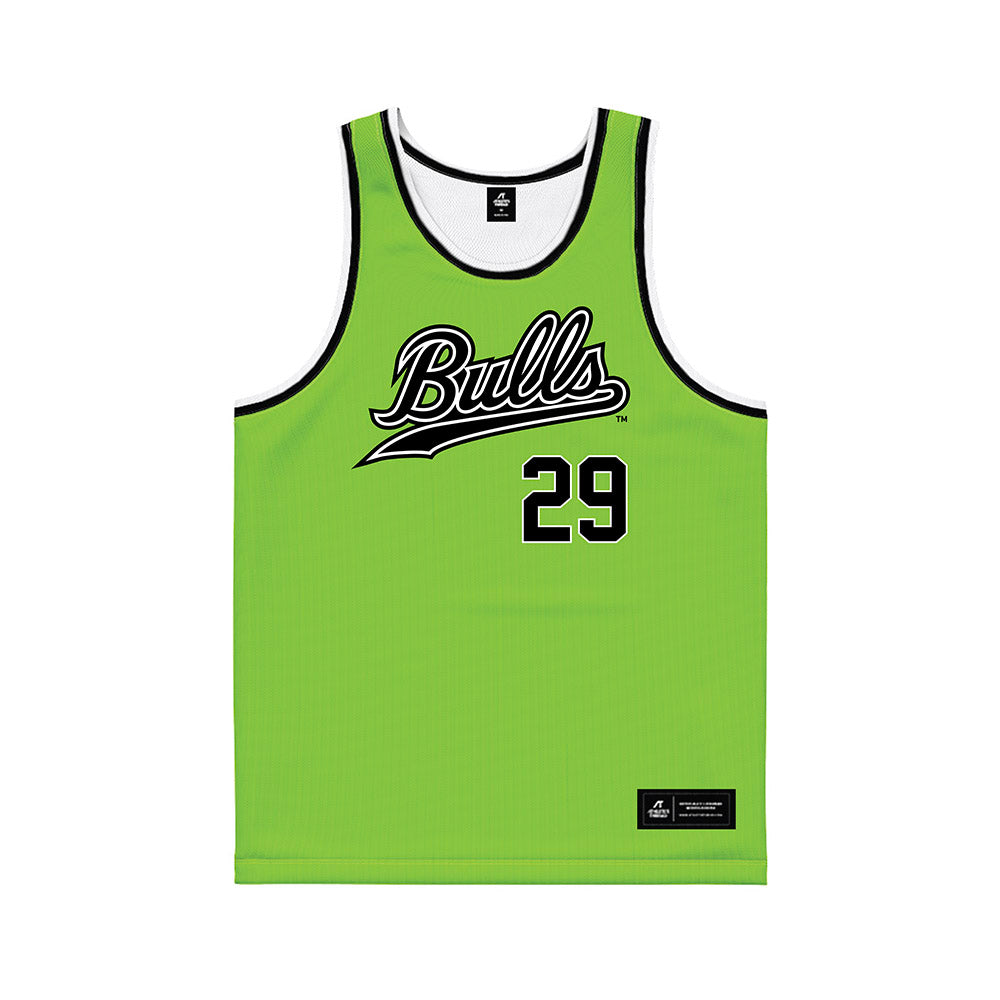 USF - NCAA Men's Basketball : Andrej Shoshkikj - Basketball Jersey-0
