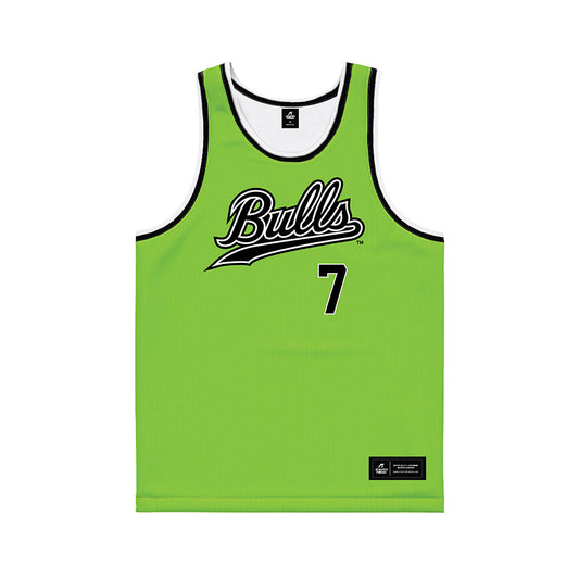 USF - NCAA Men's Basketball : Jayden Johnson - Basketball Jersey-0