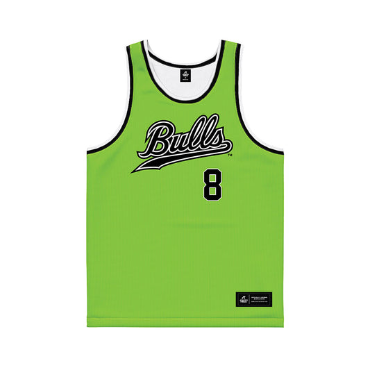 USF - NCAA Men's Basketball : Josh Omojafo - Basketball Jersey-0