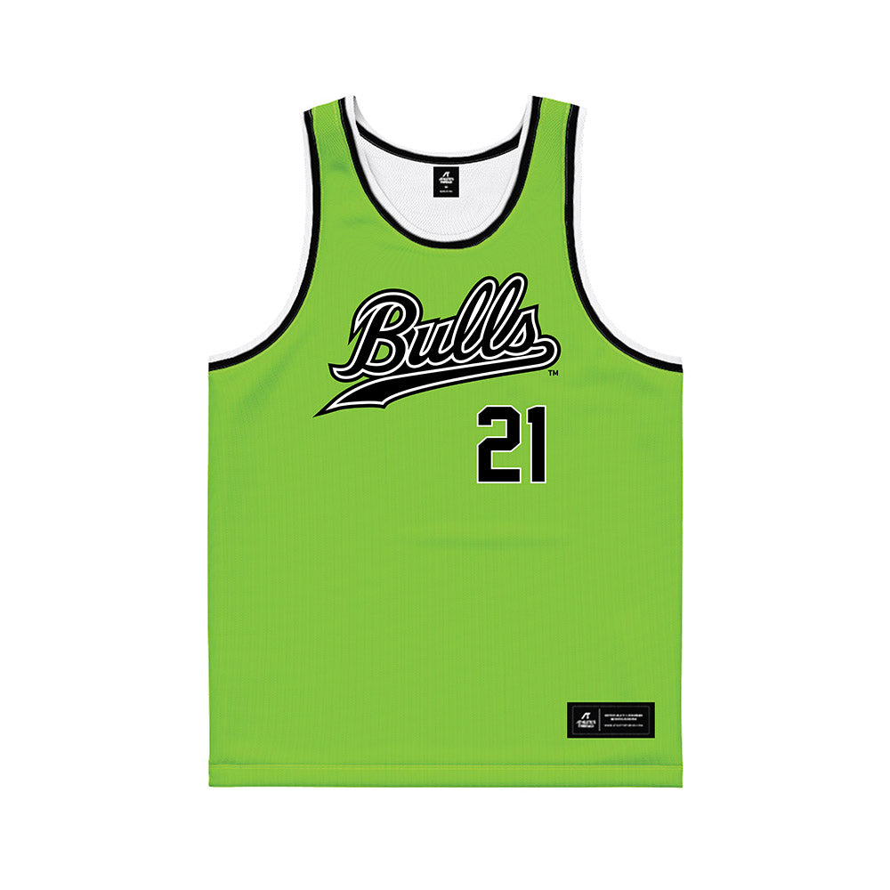 USF - NCAA Men's Basketball : Adriel Nyorha - Basketball Jersey-0