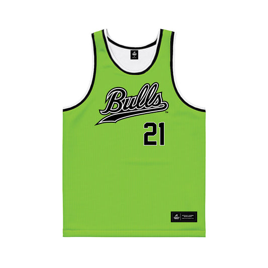 USF - NCAA Men's Basketball : Adriel Nyorha - Basketball Jersey-0