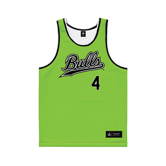 USF - NCAA Men's Basketball : Devin Haid - Basketball Jersey-0