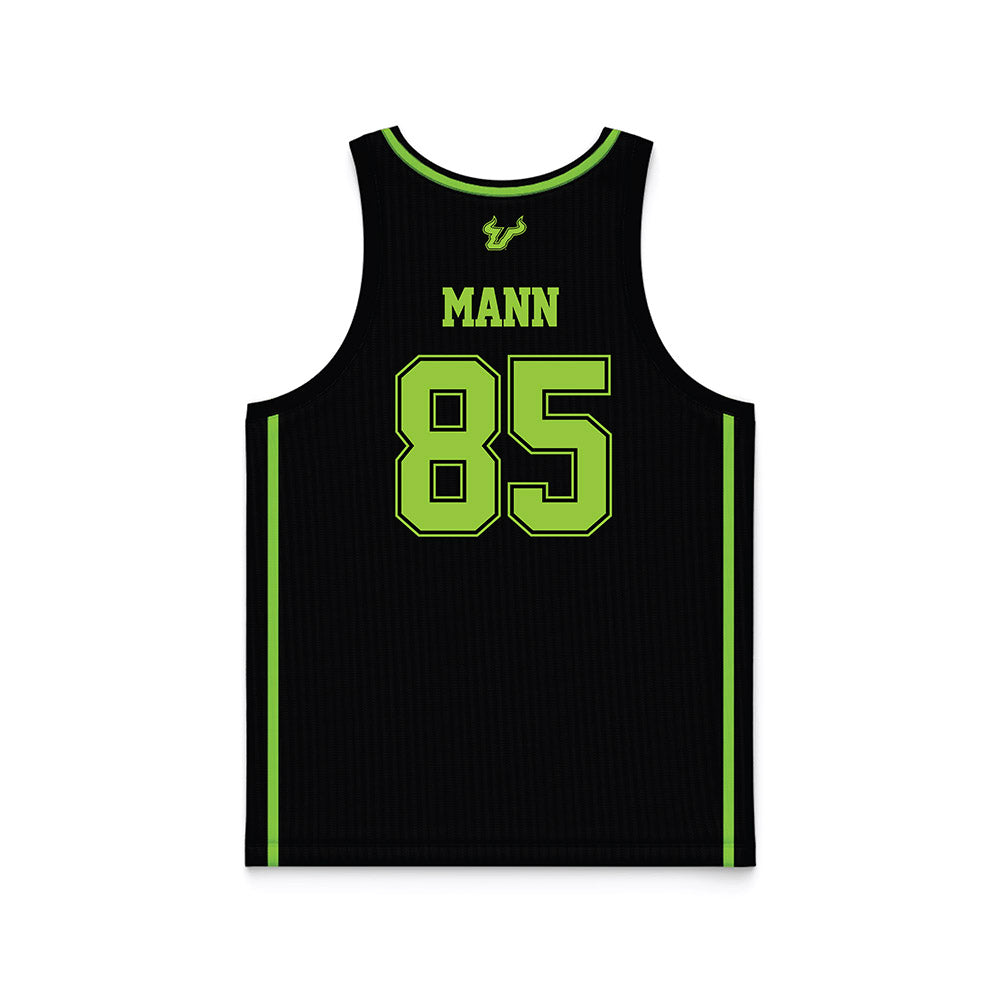 USF - NCAA Men's Basketball : Anita Mann - Black Basketball Jersey-1
