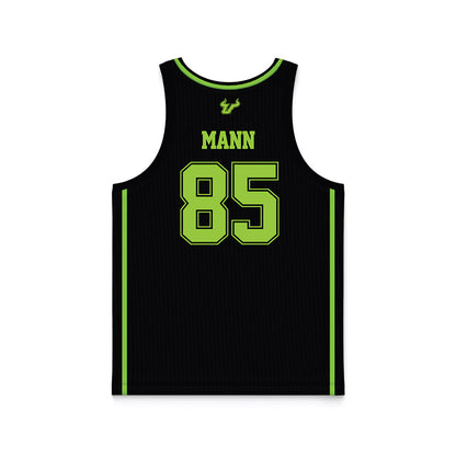USF - NCAA Men's Basketball : Anita Mann - Black Basketball Jersey-1