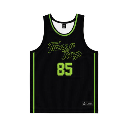 USF - NCAA Men's Basketball : Anita Mann - Black Basketball Jersey-0