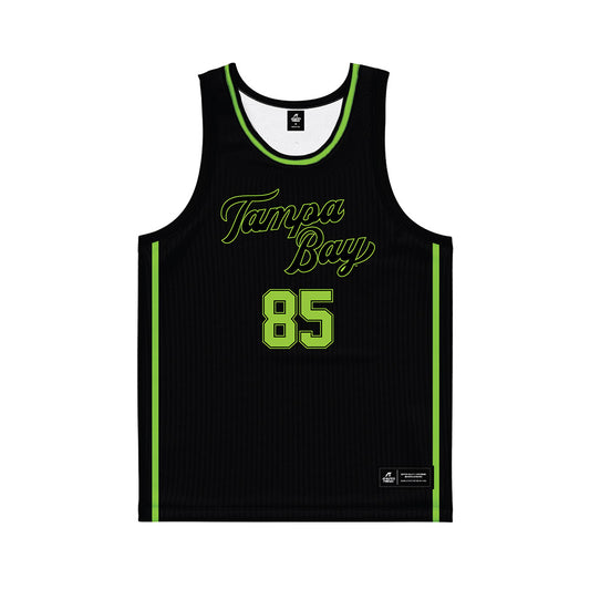 USF - NCAA Men's Basketball : Anita Mann - Black Basketball Jersey-0