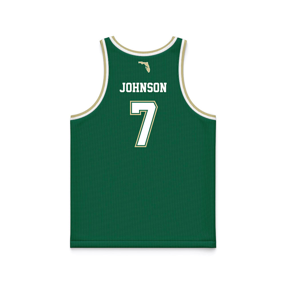 USF - NCAA Men's Basketball : Jayden Johnson - Basketball Jersey-1