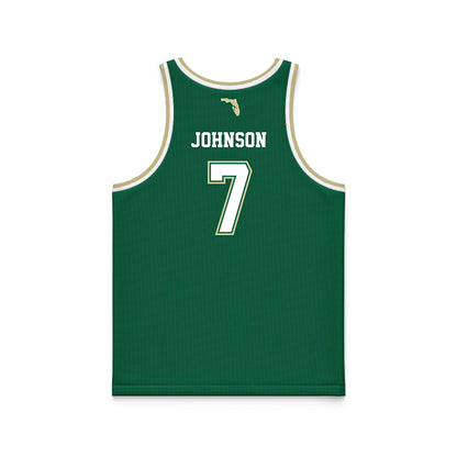 USF - NCAA Men's Basketball : Jayden Johnson - Basketball Jersey-1