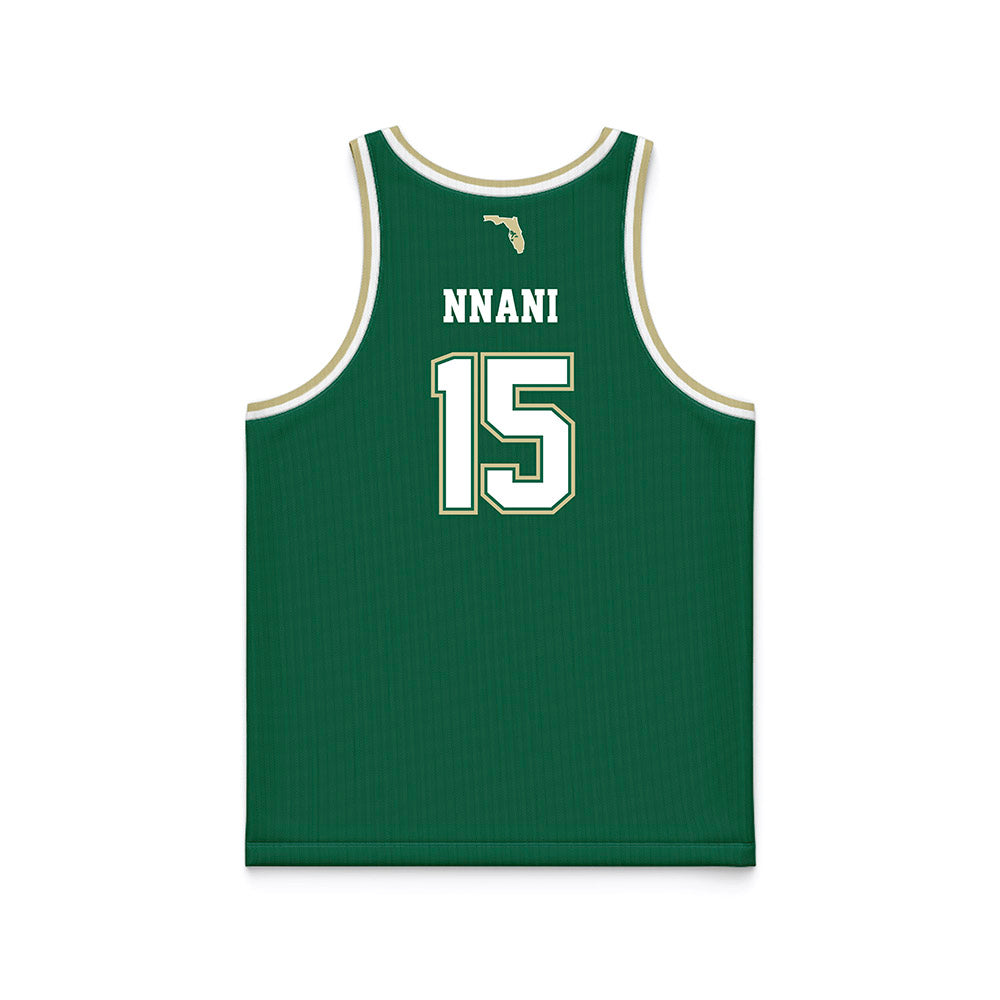 USF - NCAA Men's Basketball : Onyx Nnani - Basketball Jersey-1