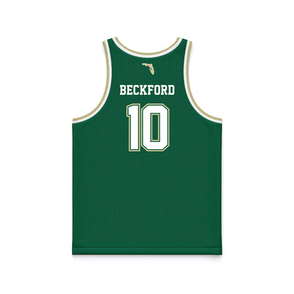 USF - NCAA Men's Basketball : Tristan Beckford - Basketball Jersey-1