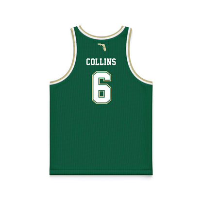 USF - NCAA Men's Basketball : Daimion Collins - Basketball Jersey-1